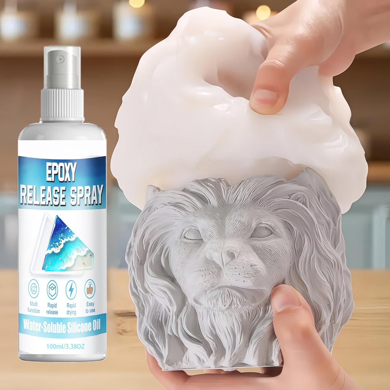 Resin Casting Mold - Silikon Çıkarma Spreyi Epoksi Çıkarma Spreyi