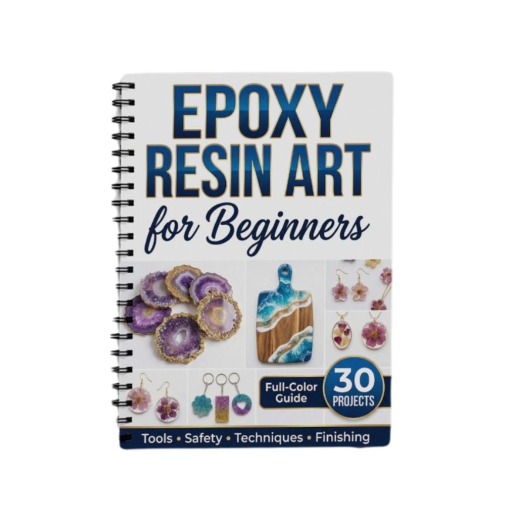 Art Craft Notebook - Adım Adım Epoksi Reçine Sanatı El