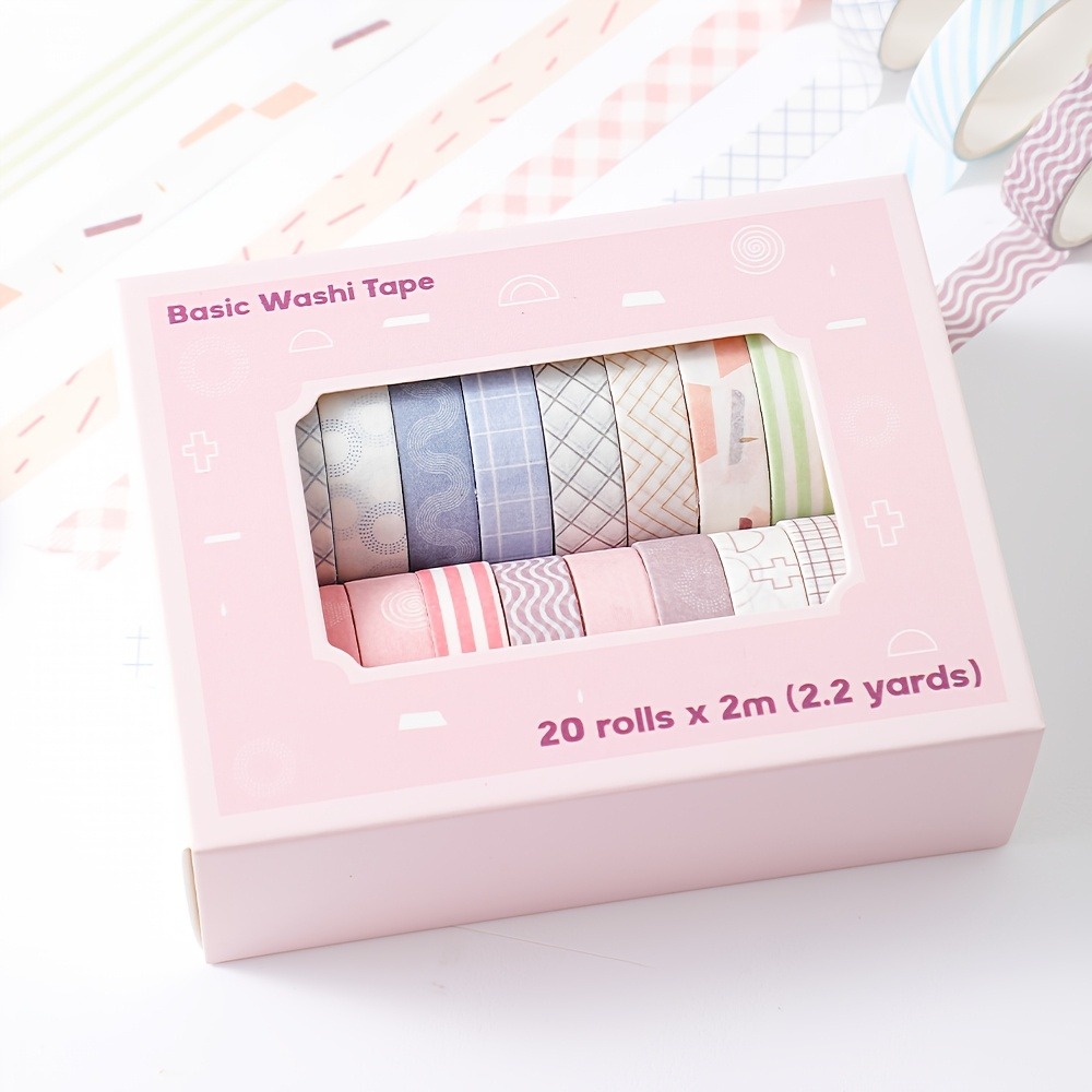 Art Craft Notebook - 20 Rulo Makaron Bant, 0.4 inç
