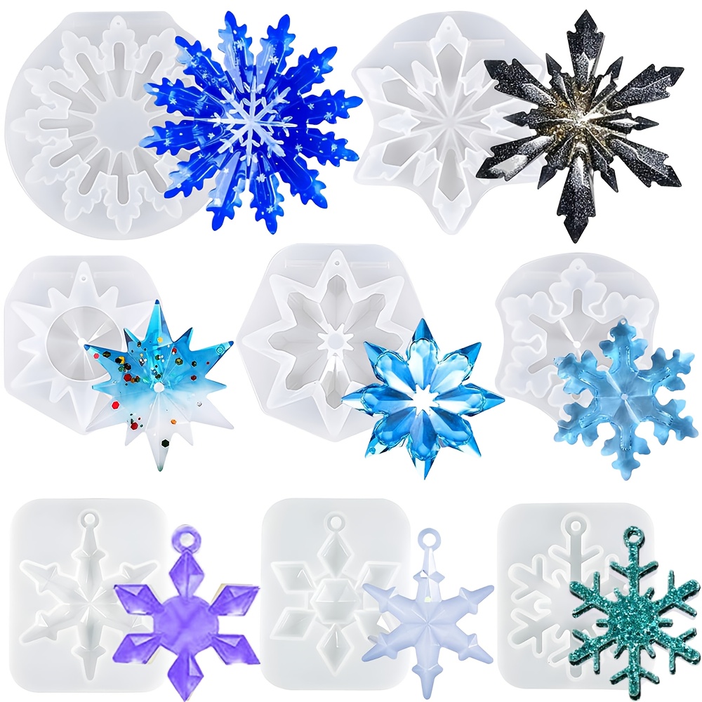 Resin Casting Mold - Reçine Döküm Kalıpları Noel Süsü Reçine