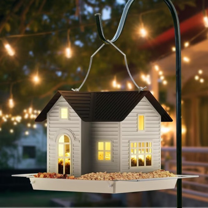 Light Art And Craft - Yeni Açık Hava Güneş Enerjili Kuş