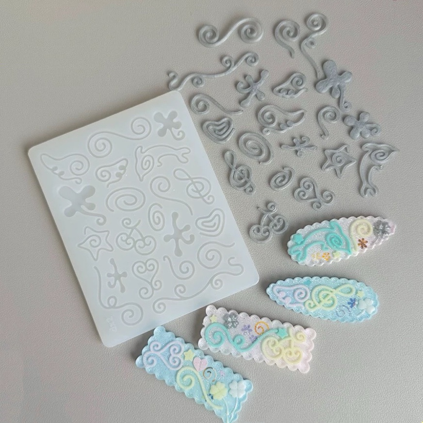 Resin Casting Mold - Çizim Totem Reçine Döküm Kalıbı Silikon