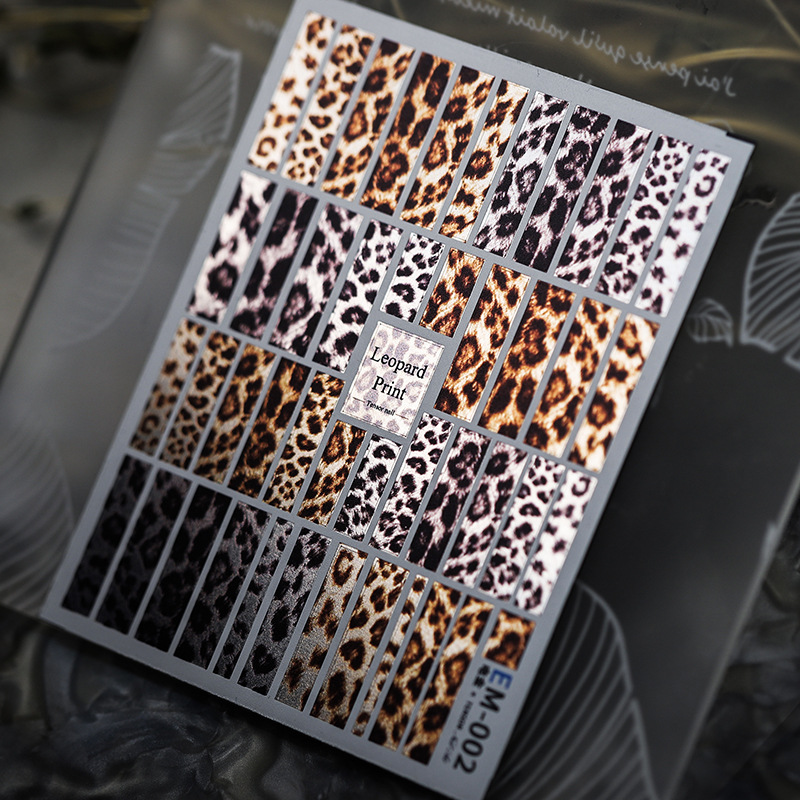 Light Art And Craft - 1 adet 5D zarif leopar desenli