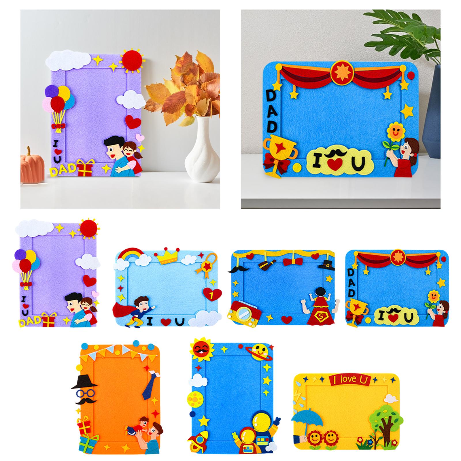 DIY resim çerçevesi hediyeler  - Art And Craft For Father'S Day incelemesi ve fiyatı