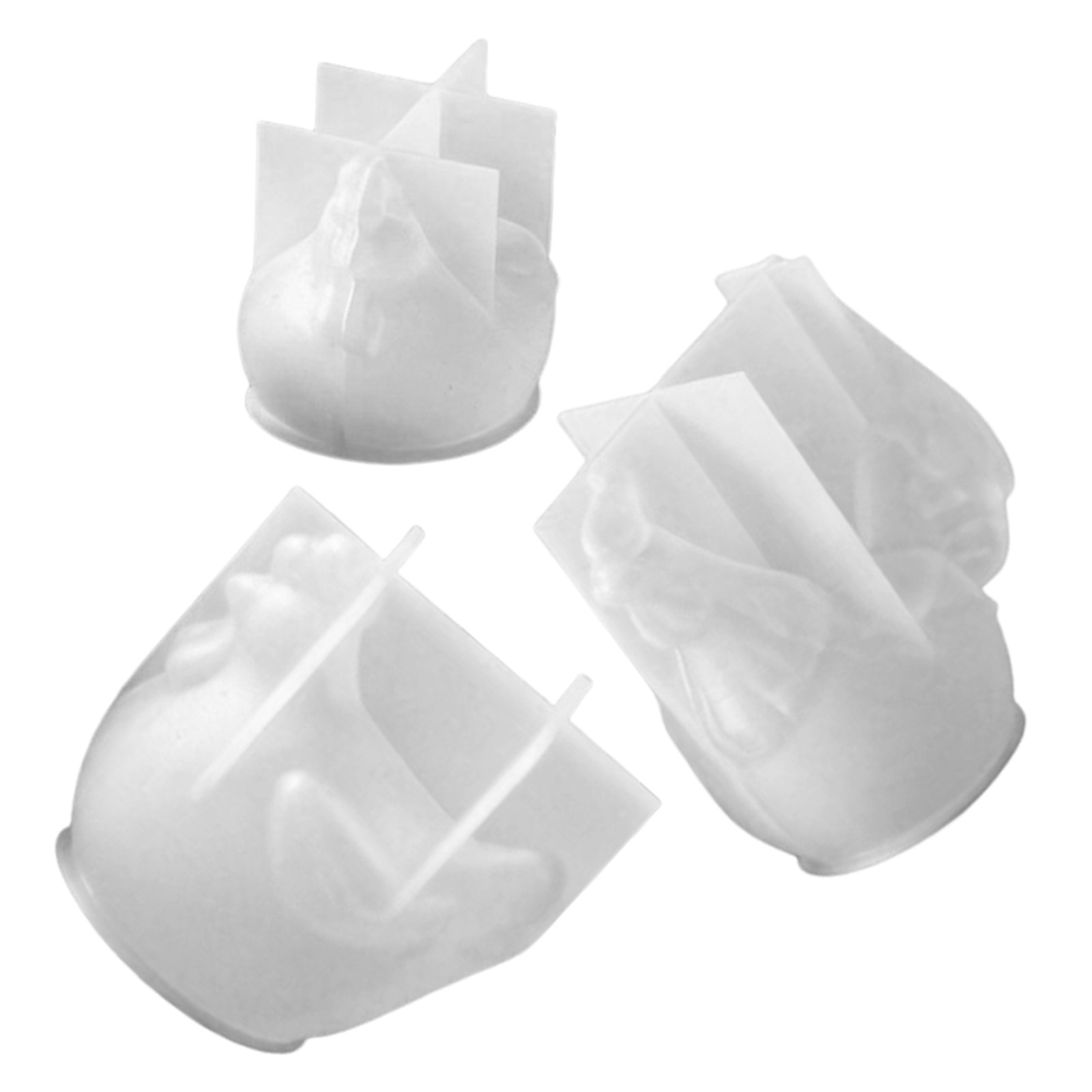 3 Adet Horoz Tavuk Silikon Kal - Resin Casting Mold incelemesi ve fiyatı
