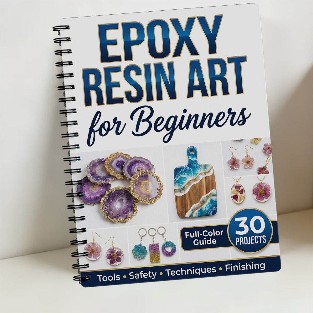 Adım Adım Epoksi Reçine Sanatı - Art Craft Notebook incelemesi ve fiyatı
