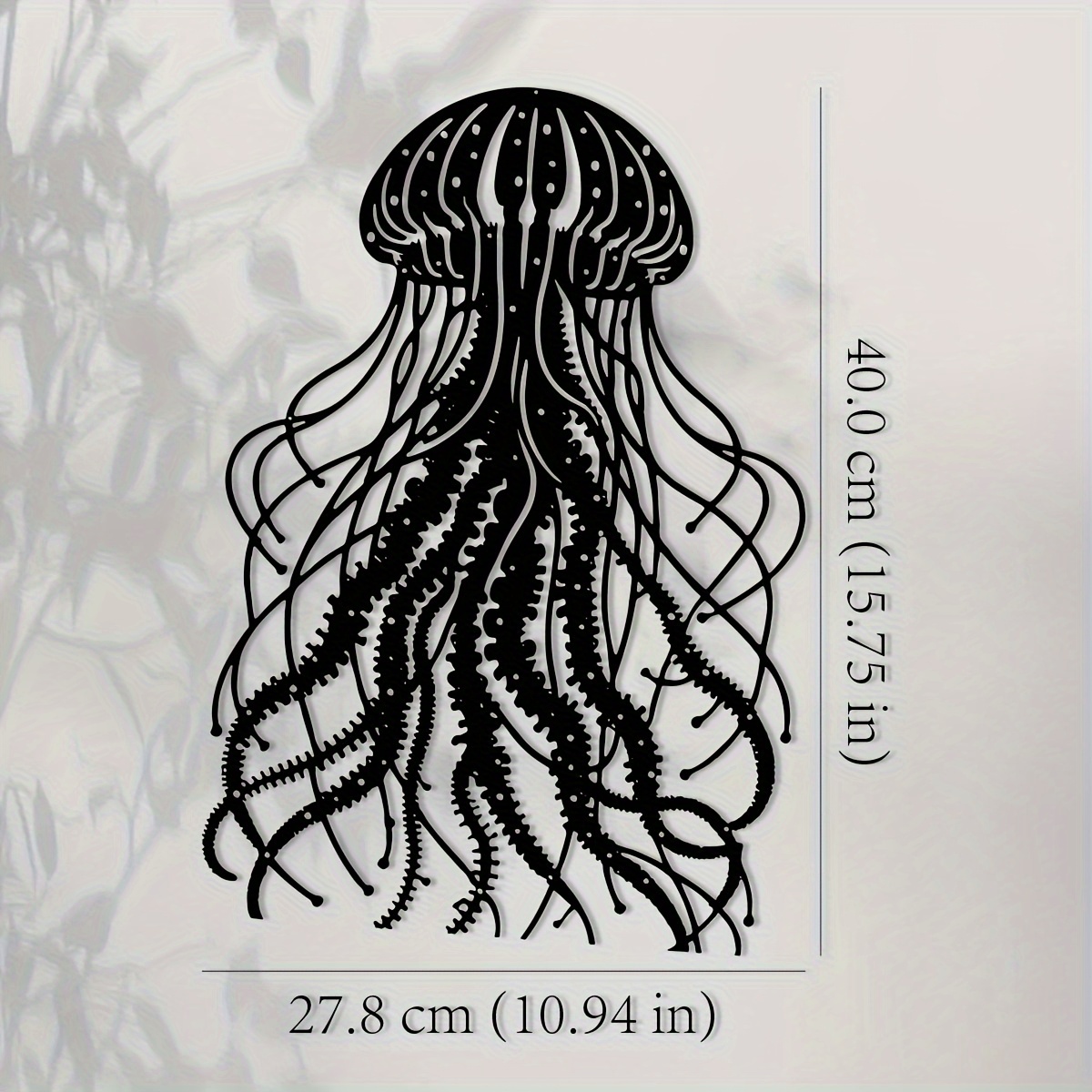 CIFBUY Metal Duvar Sanatı Deni - Art Craft Jellyfish incelemesi ve fiyatı