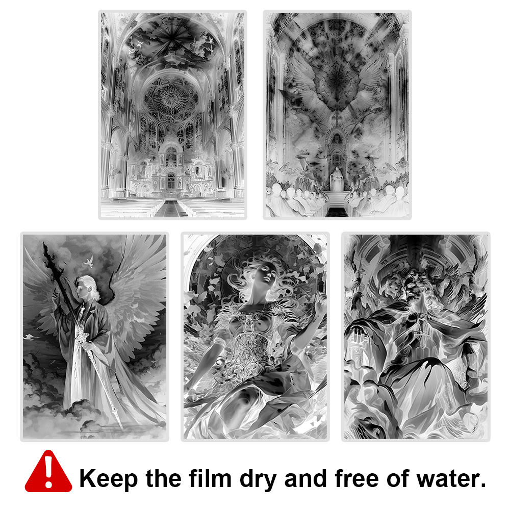 A6 Dini Temalı Cyanotype Film  - Light Art And Craft incelemesi ve fiyatı