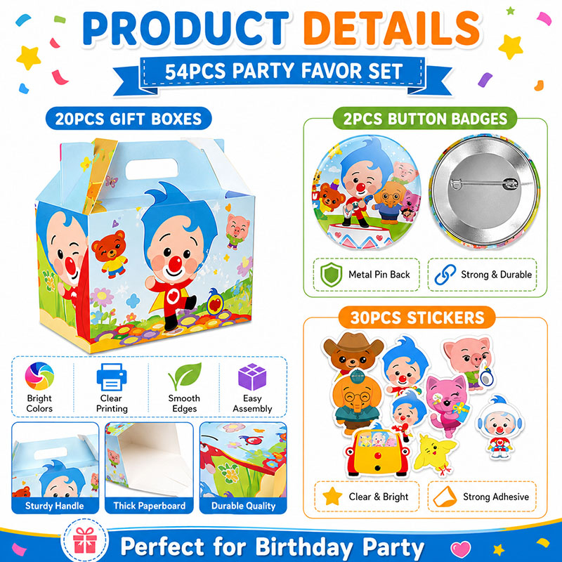 PLIM Karikatür Desenli Kağıt K - Art Craft Birthday Party incelemesi ve fiyatı