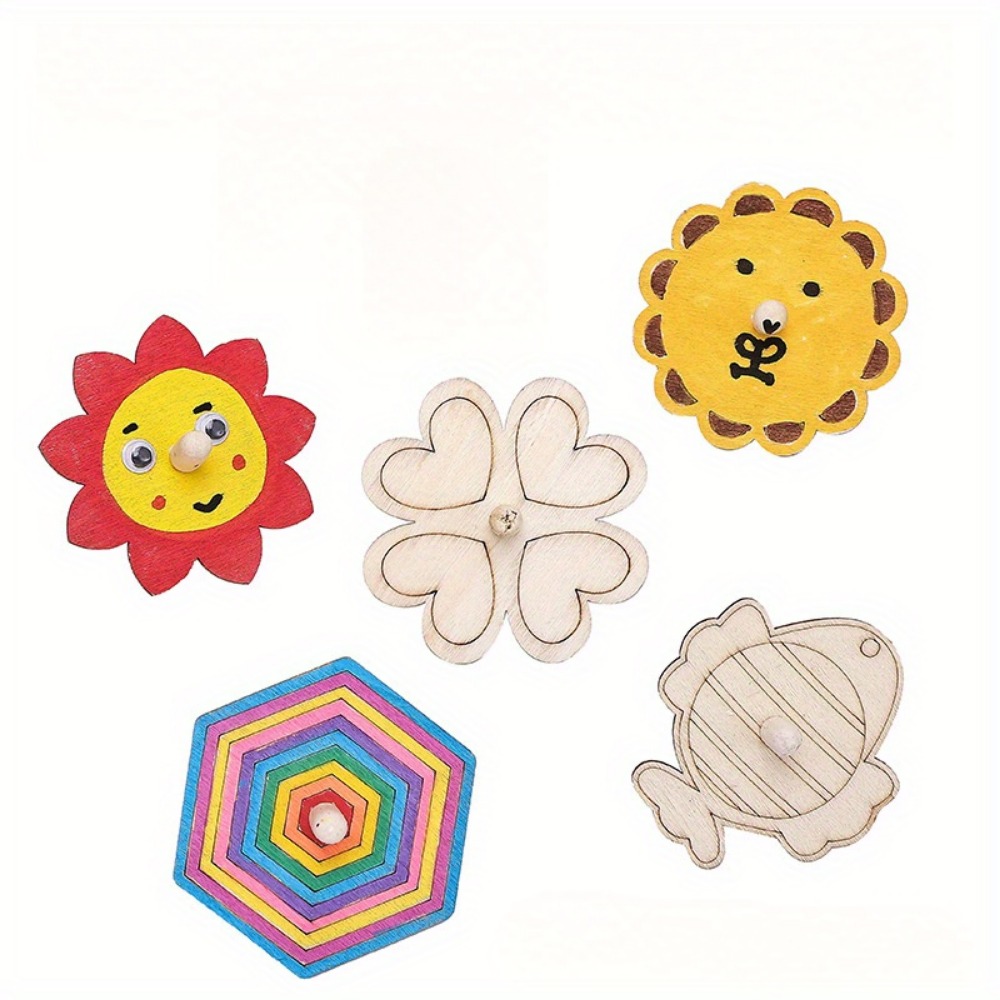 16 Parça Ahşap Dönen Topaç Yap - Art Craft Ideas For Kids incelemesi ve fiyatı
