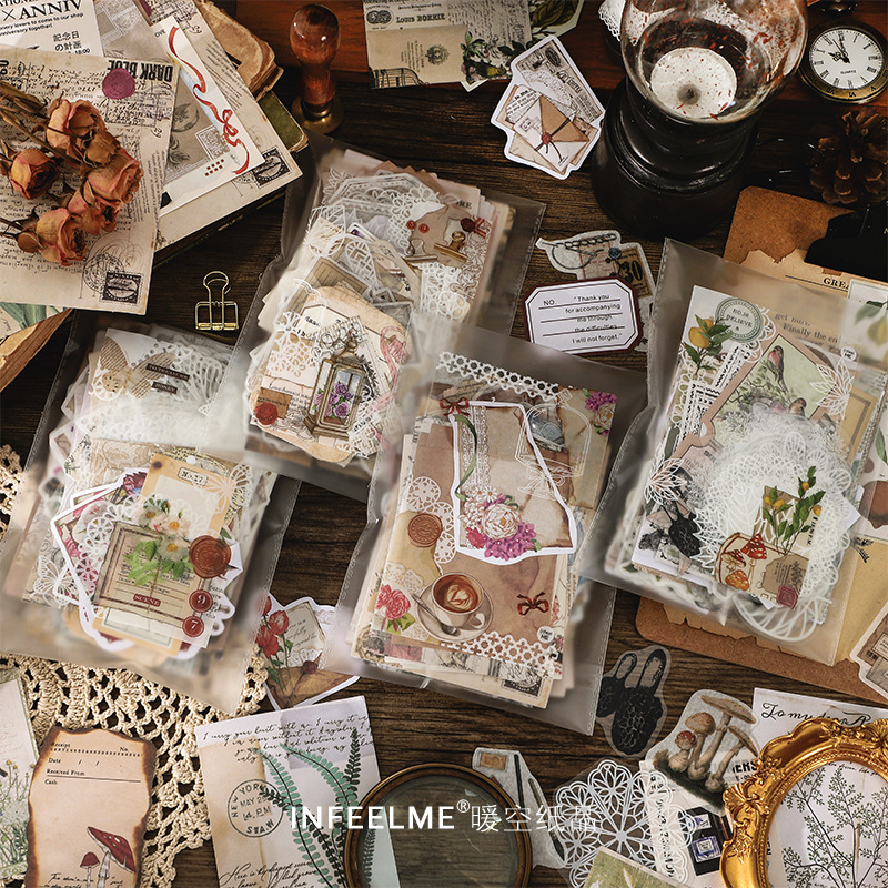 1 paket/260 adet Vintage Edebi - Art Craft Notebook incelemesi ve fiyatı
