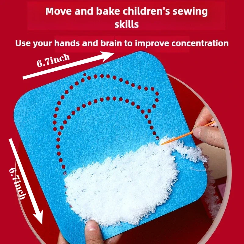 Okul Öncesi Kendin Yap Keçe Sa - Art Craft Ideas For Kids incelemesi ve fiyatı