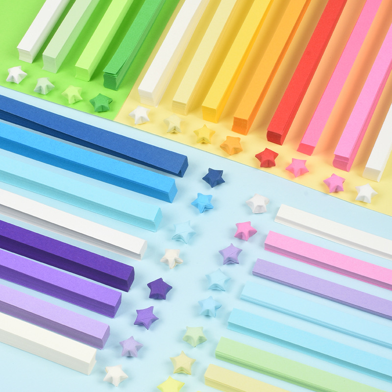 540 Yaprak Yıldız Origami Kağı - Art Craft Birthday Party incelemesi ve fiyatı