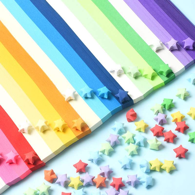 540 Yaprak Yıldız Origami Kağı - Art Craft Birthday Party incelemesi ve fiyatı