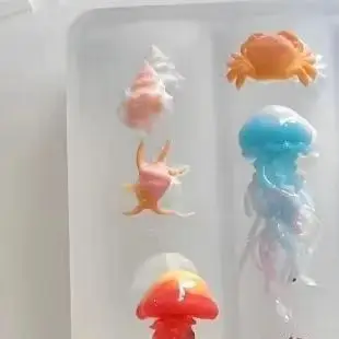 3D Okyanus Serisi Silikon Deni - Art Craft Jellyfish incelemesi ve fiyatı
