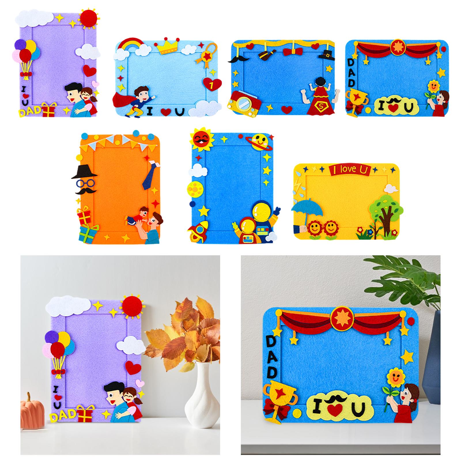 DIY resim çerçevesi hediyeler  - Art And Craft For Father'S Day incelemesi ve fiyatı