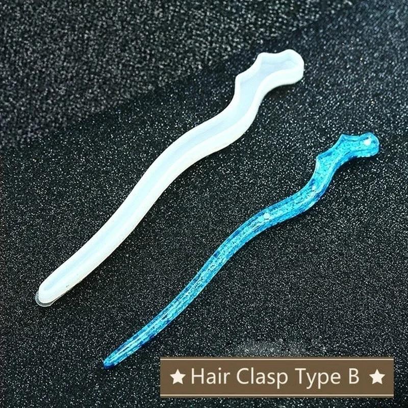 Yeni Şeffaf Saç Tokası Silikon - Resin Casting Mold incelemesi ve fiyatı