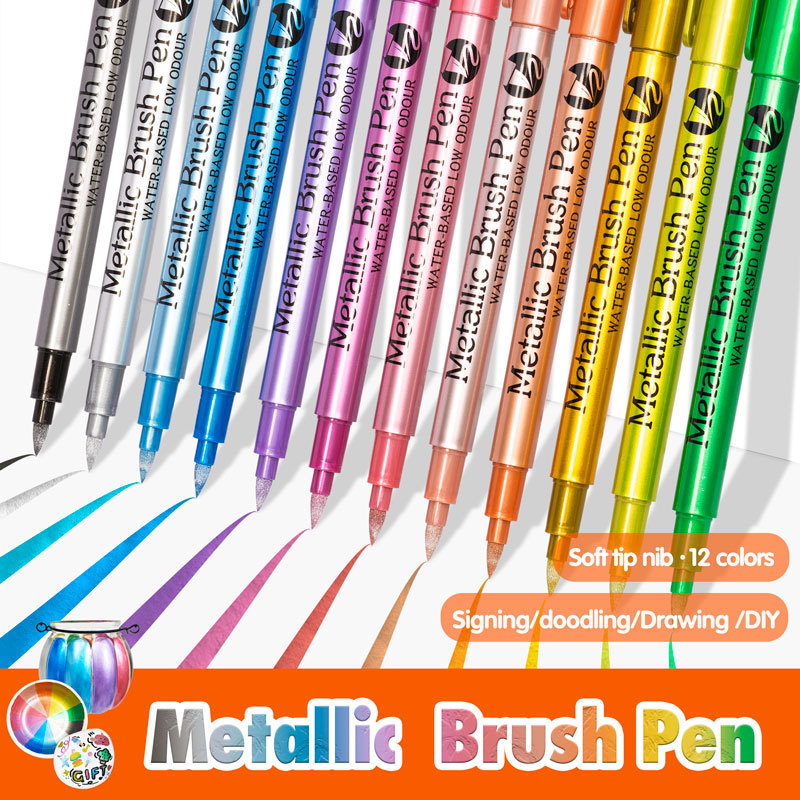 1 adet Renkler Metalik Su Geçi - Copic Marker Sketch incelemesi ve fiyatı