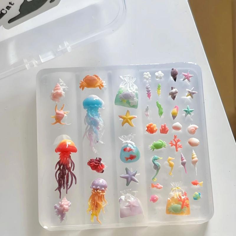 Şeffaf Silikon Manikür Kalıbı; - Art Craft Jellyfish incelemesi ve fiyatı