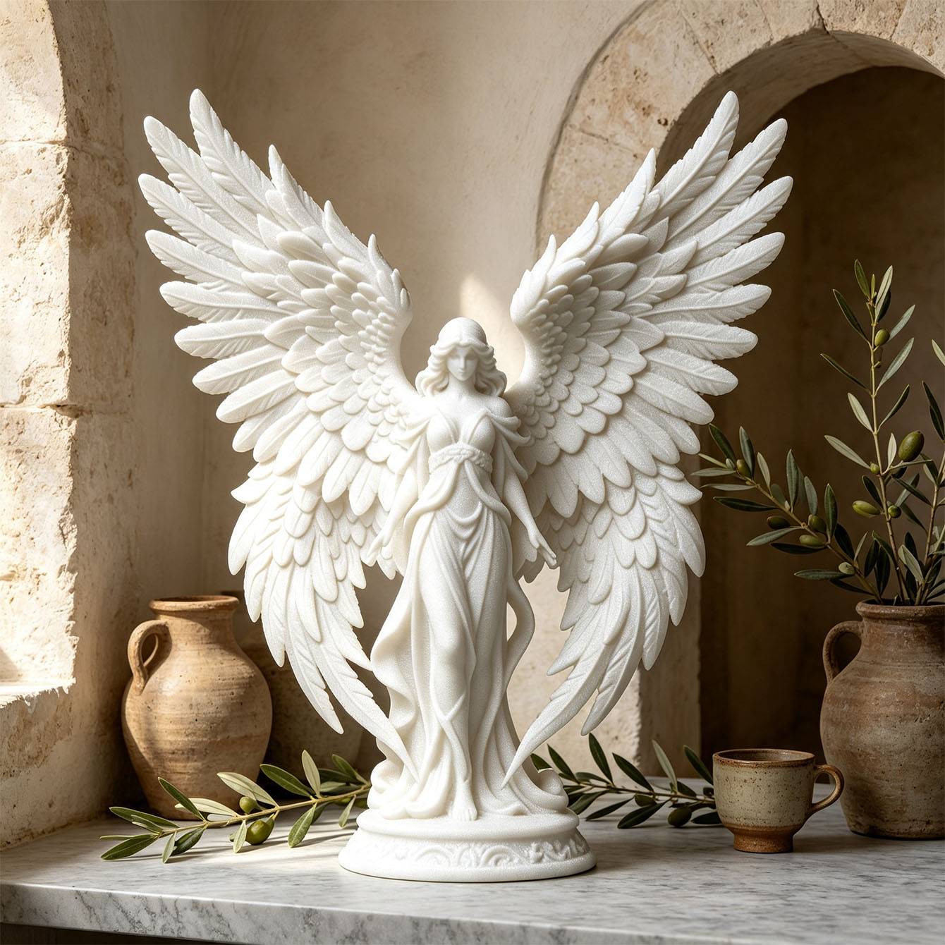 Hafif Lüks 3D Baskılı Melek Ta - Light Art And Craft incelemesi ve fiyatı