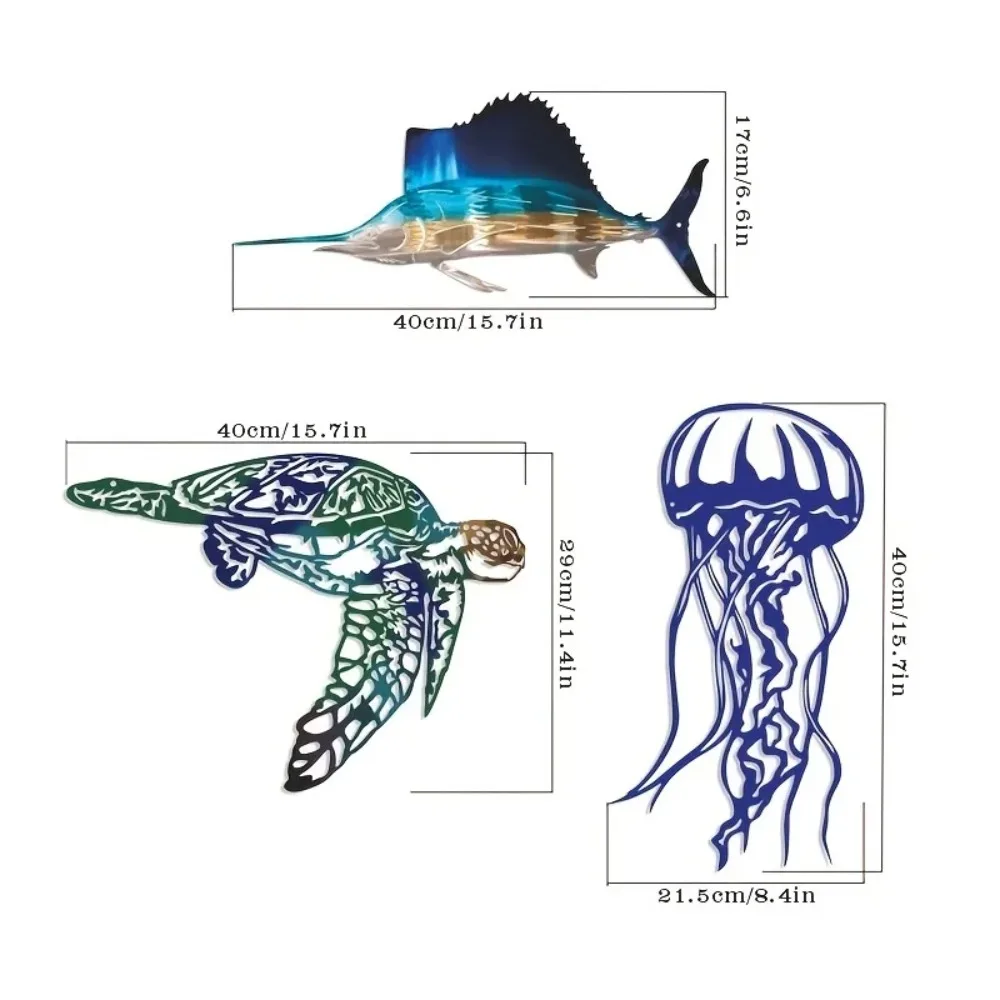 CIFBUY Metal Duvar Sanatı Kılı - Art Craft Jellyfish incelemesi ve fiyatı